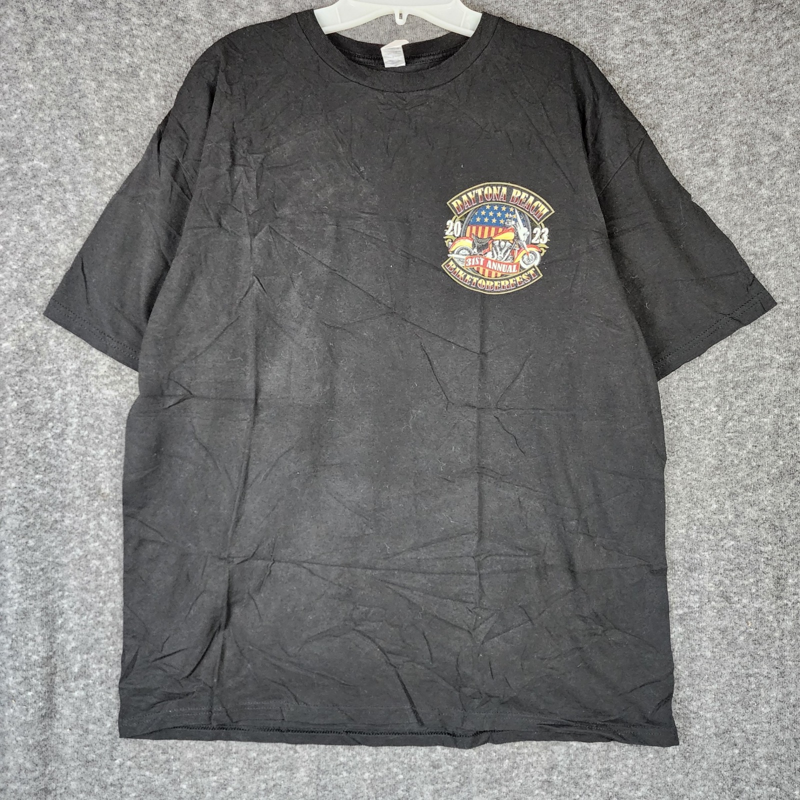 Suna TShirt Mens Xl Biketoberfest 2023 Daytona Beach Black Graphic Euc